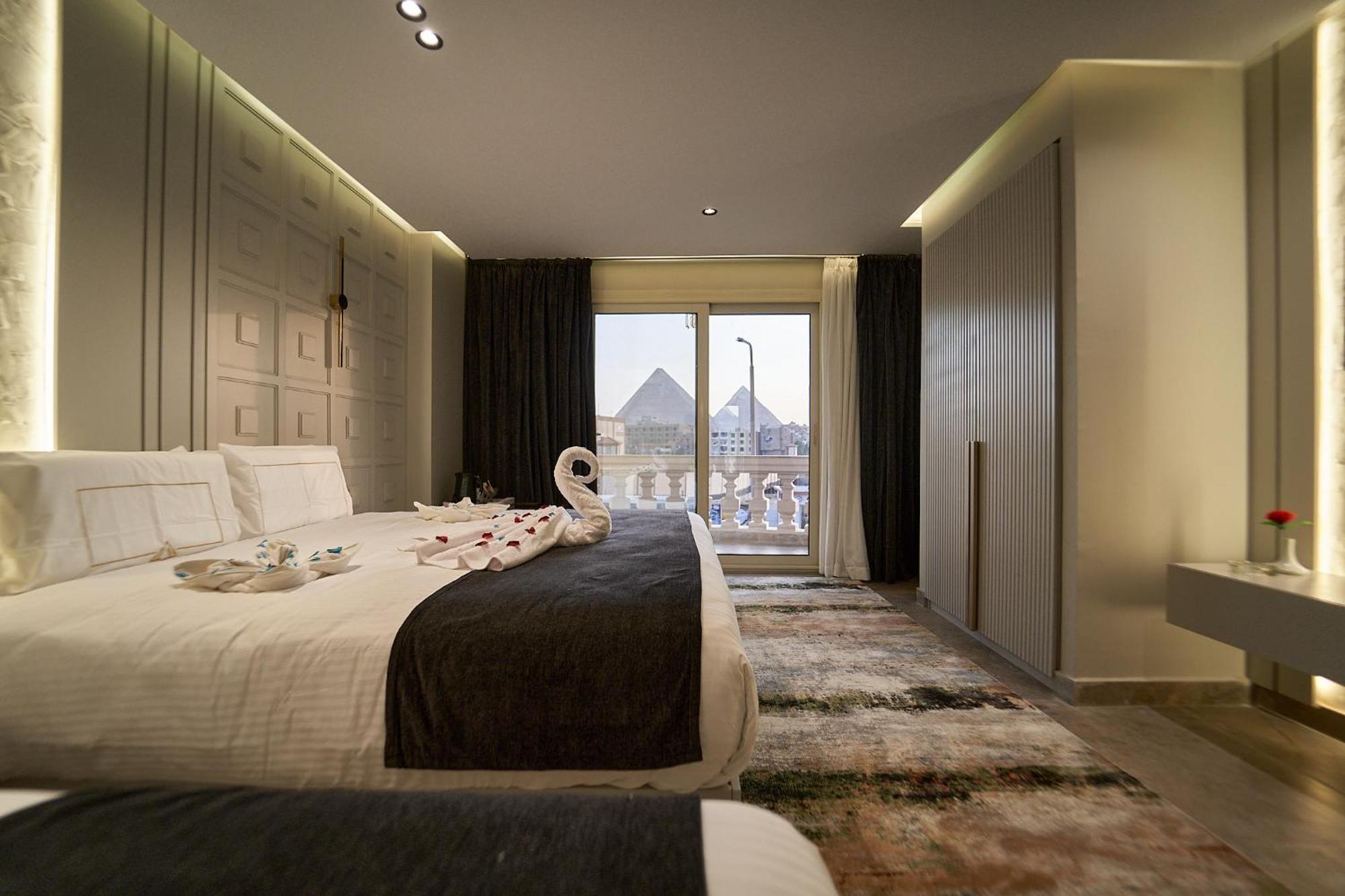 Pyramids Charm Hotel Al Kawm al Akhdar Exterior foto