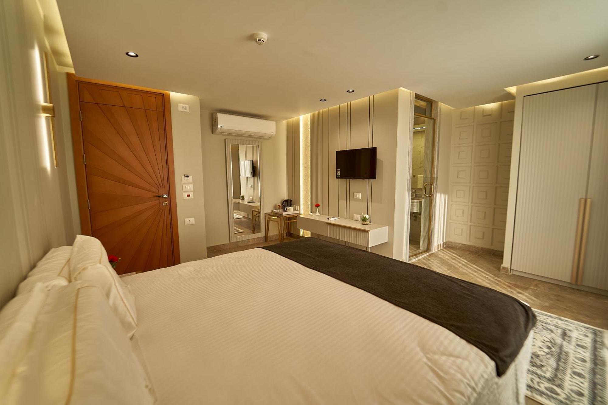 Pyramids Charm Hotel Al Kawm al Akhdar Exterior foto