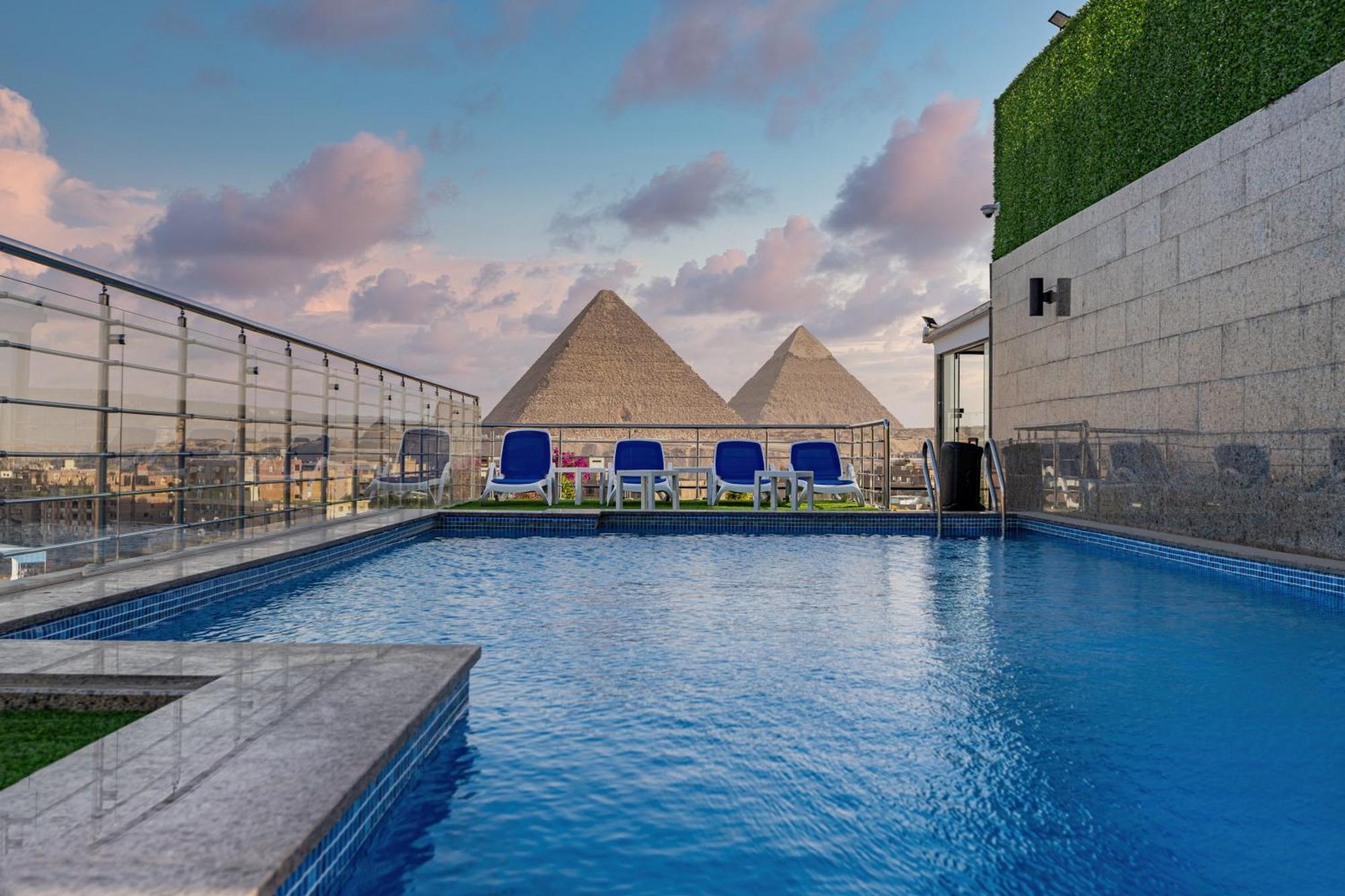 Pyramids Charm Hotel Al Kawm al Akhdar Exterior foto